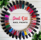 36 Pcs Peel Off Nail Polish Multicolor Quick Dry