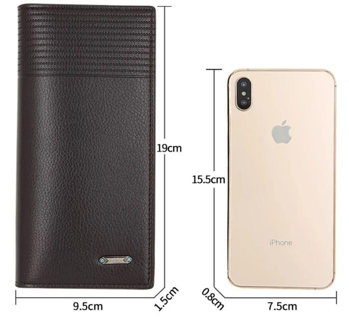 Premium Leather Wallet for Men Brown Tan Black