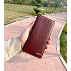 Premium Leather Wallet for Men - Dark Brown, Tan, Black