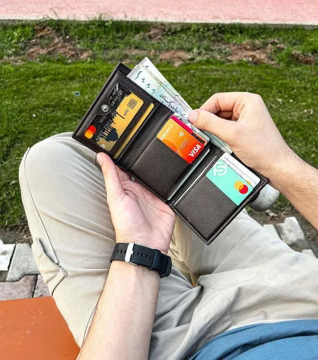 Premium Leather Wallet with Style Design