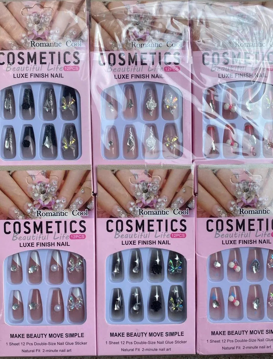 Double Size Acrylic Nails Buy 1 Get 1 Free
