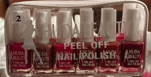 Peel-off Nail Polish Set for Bridesmaids & Office Professionals