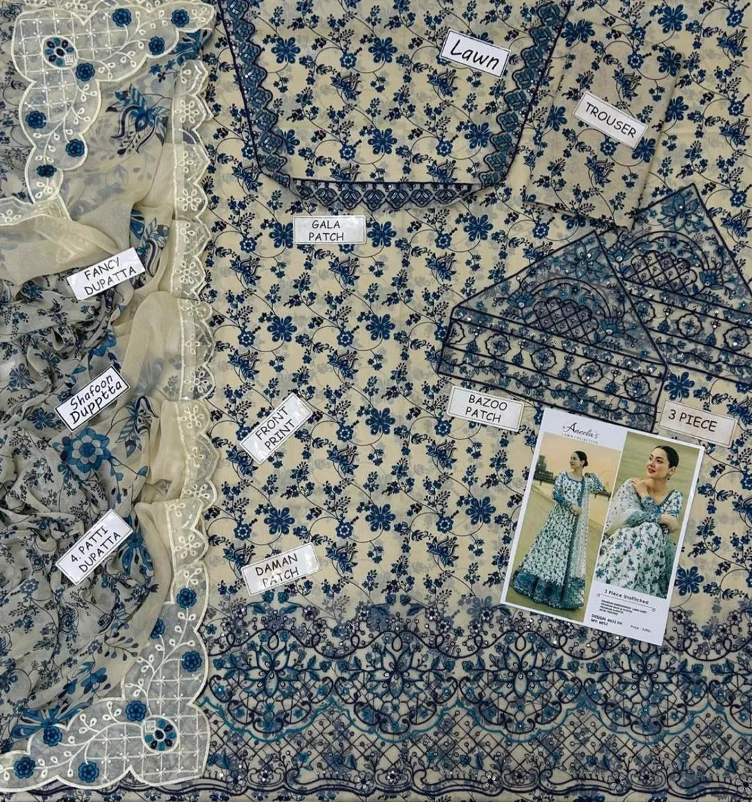 Digtal Printed Unstitched Suit 2026 Summer Collection