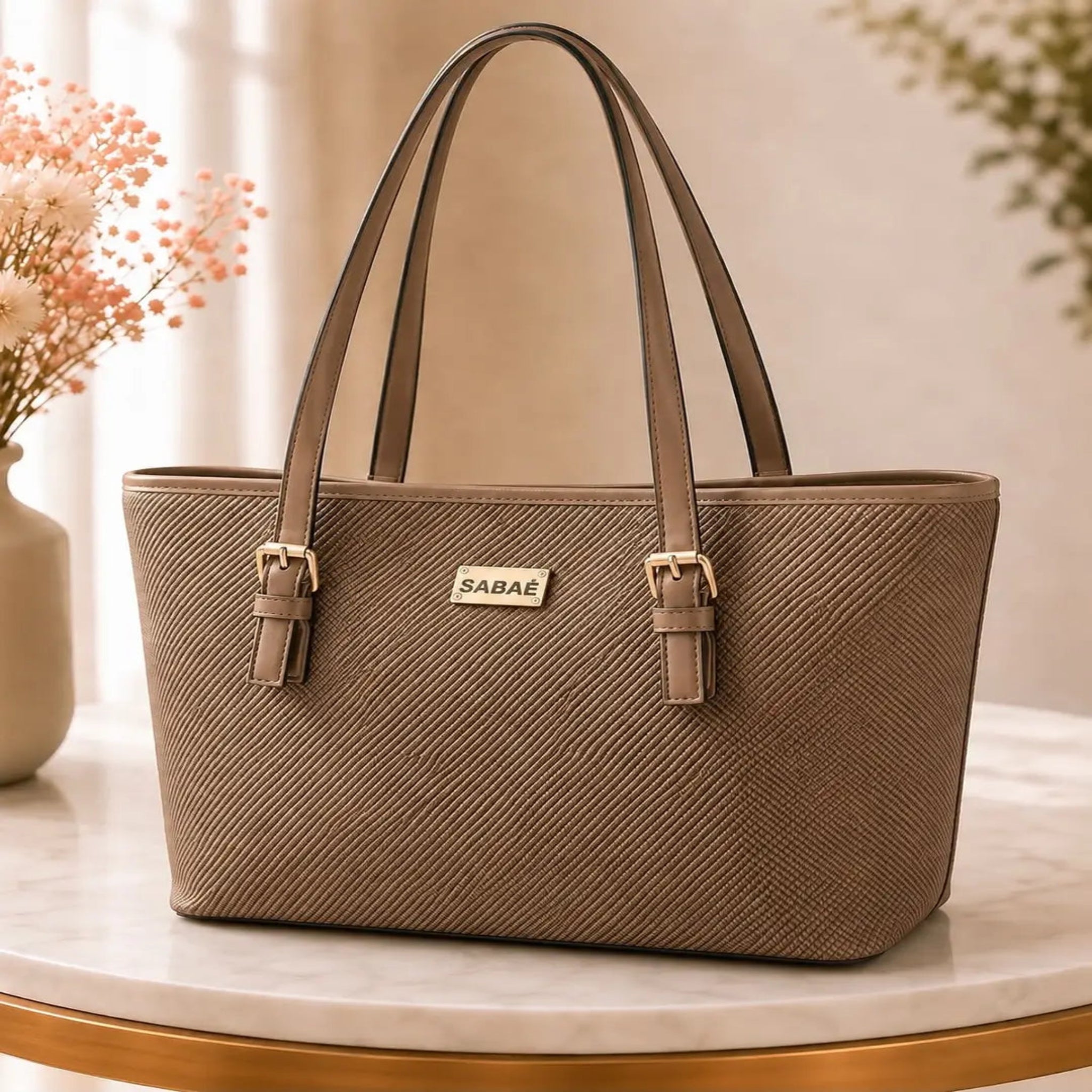 Zara Tote Bag High Quality Bag | Beige