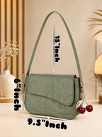 Girl's Leather Textured Hand Bag
