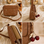 Girl's Leather Textured Hand Bag