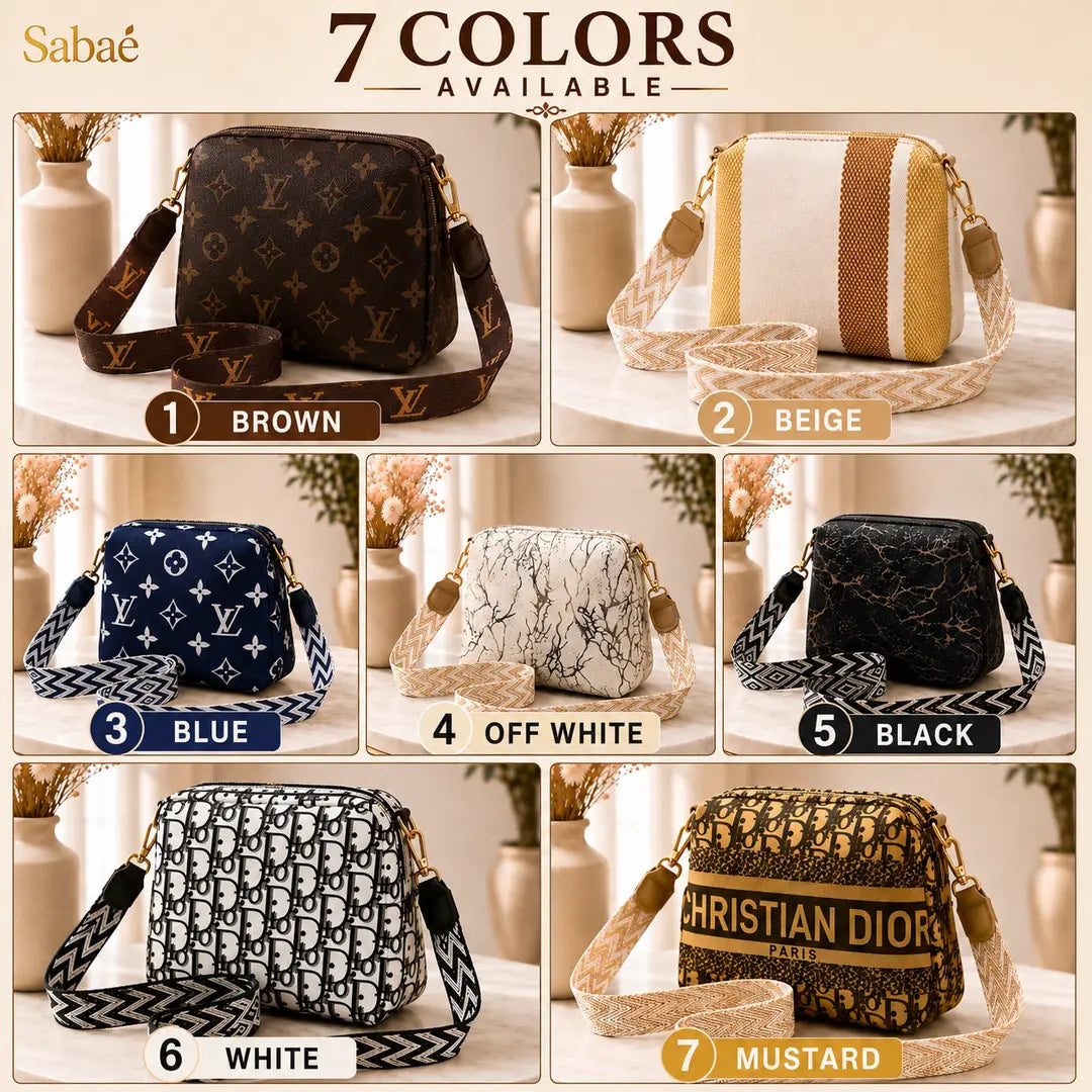 High Quality Cross Body Bag With Digital Strap