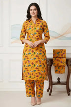 2 Pcs Women's Unstitched Printed Suit