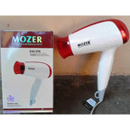 Mozer MZ-3310 Hair Dryer Red White Portable Salon Grade