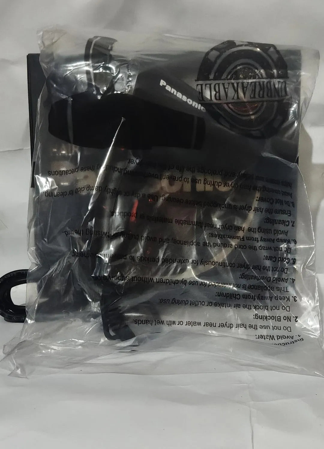 Panasonic 7500W Black Hair Dryer Salon Quality