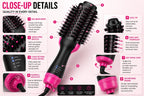 Professional Ionic Hair Dryer & Styler Brush