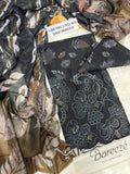 3 Pcs Women's Unstitched Printed Suit