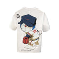 Men Cartoon Printed T-Shirt Summer Stylish Trendy