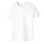 White Graphic T-Shirt Men Summer Stylish Retro