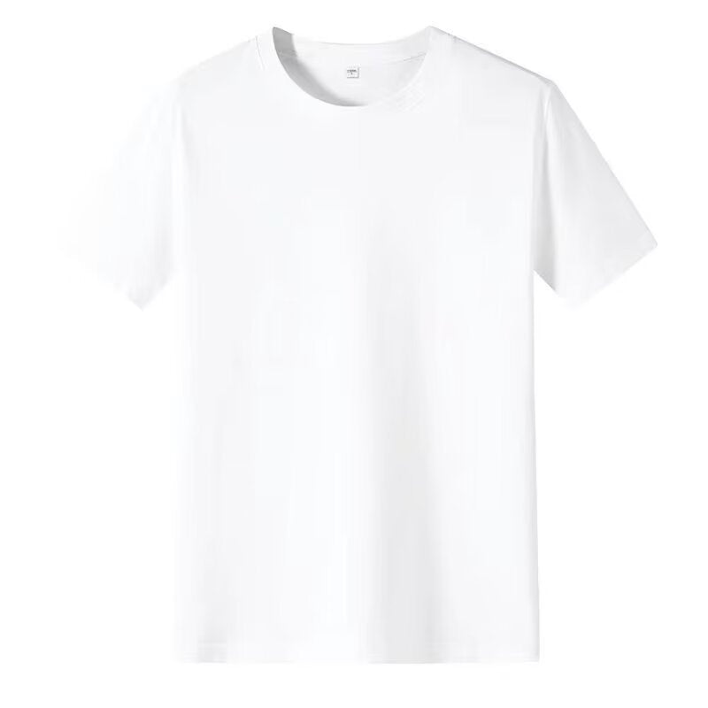 White Graphic T-Shirt Men Summer Stylish Retro