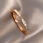 Real Gold Plated Zircon Bracelets for Women