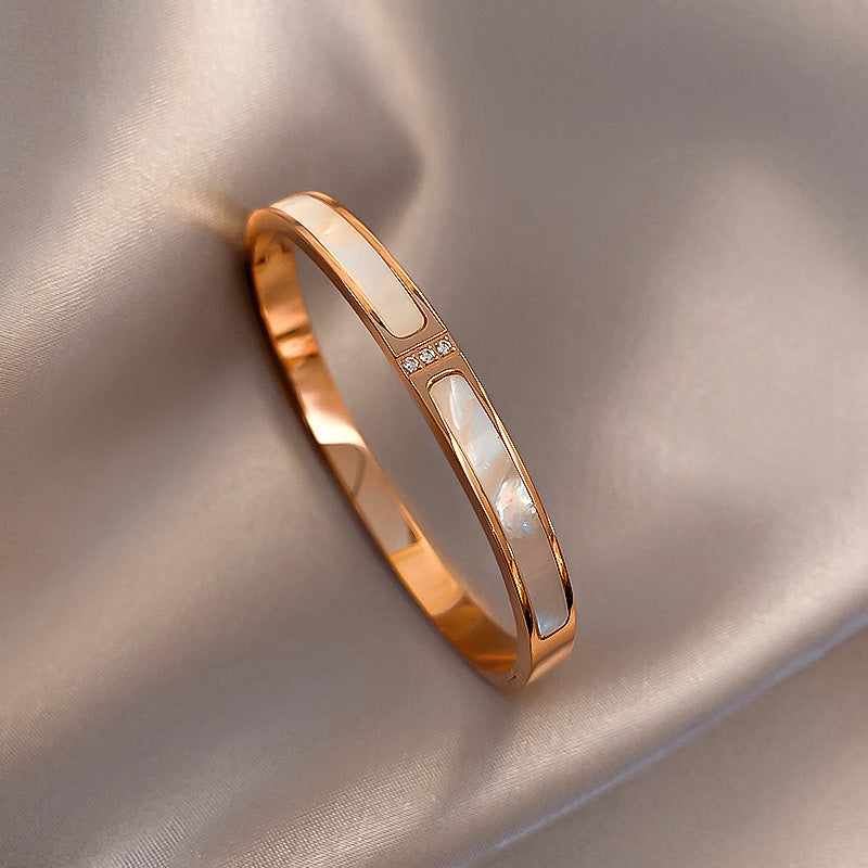 Real Gold Plated Zircon Bracelets for Women